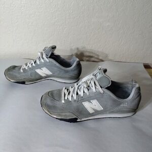 New Balance 442 Gray Suede Low Profile Sneakers Womens 8 CW442G Athletic Shoes
